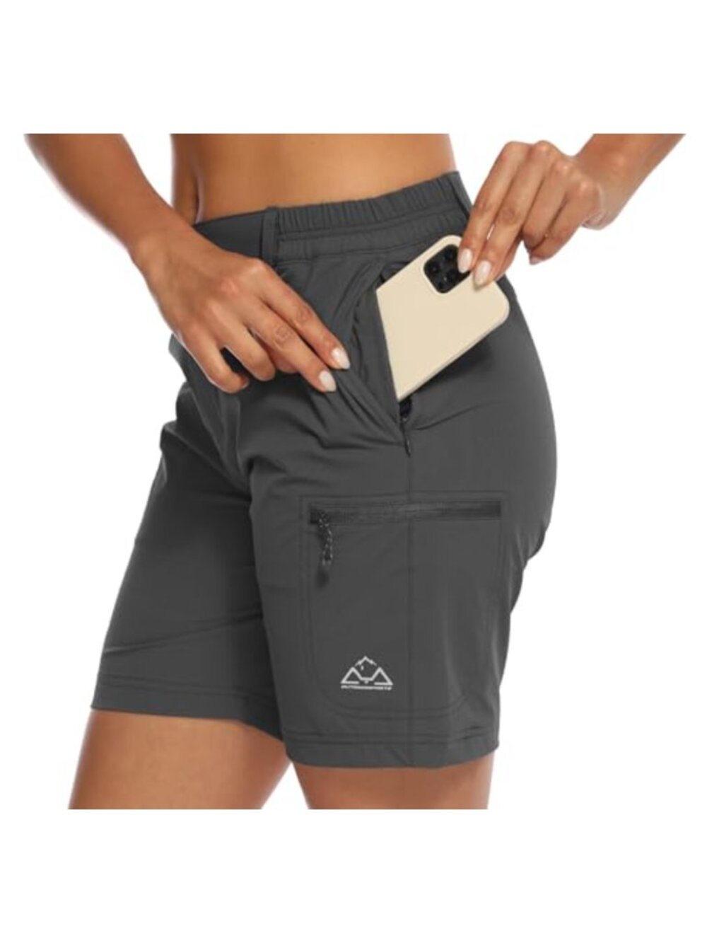 Women's Hiking Cargo Shorts Quick Dry 7 Pockets Golf Work